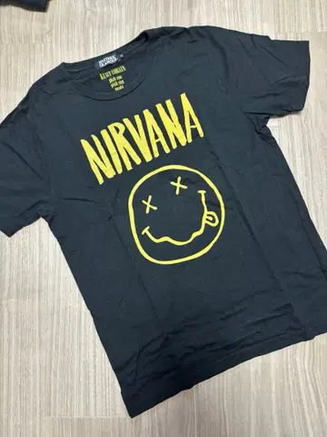 HYSTERIC GLAMOUR NIRVANA 티셔츠