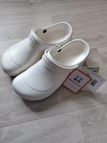 crocs 화이트 사보 샌들 29cm