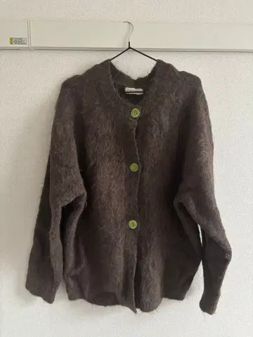 COODAL 브라운 가디건 긴팔