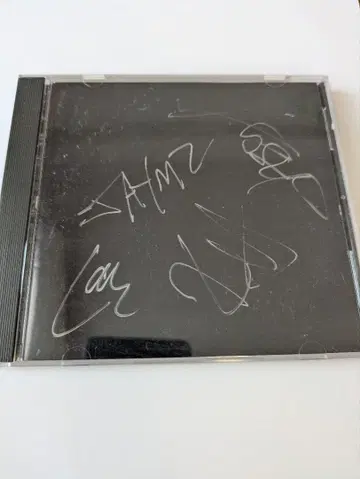 Metallica 사인 포함 Black 앨범