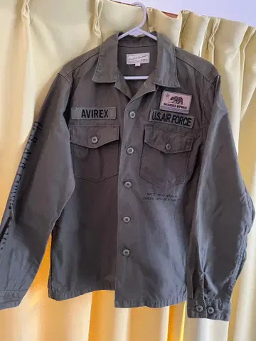AVIREX U.S. AIR FORCE 밀리터리 자켓