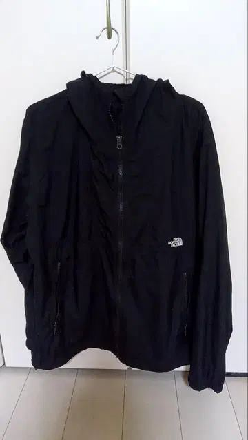 THE NORTH FACE 블랙 나일론 자켓 L 남성용 새상품급