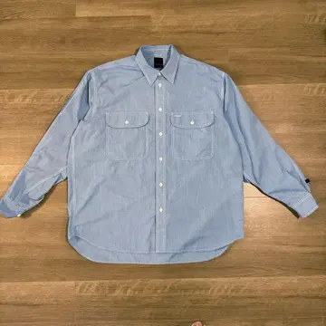 TECH ELBOW PATCH WORK SHIRTS CHAMBRAY