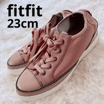 fitfit 23cm 레이스업 인힐 스니커즈 브라운