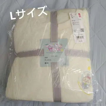 새상품 치이카와 산리오 콜라보 유니클로 플리스 파자마 룸웨어 L