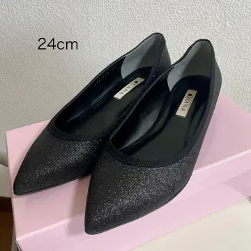 다이애나 Diana 블랙 펌프스 24cm