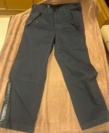 CABANE de ZUCCA 사이드 지퍼 워크 팬츠