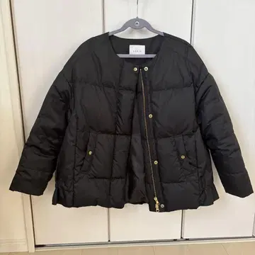 trois 블랙 다운 자켓