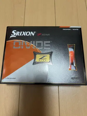 Srixon Z-STAR DIVIDE 오렌지 화이트 4개입