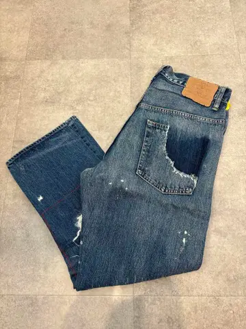 [ RNA ] 데미지 가공 데님 스트릿 스타일