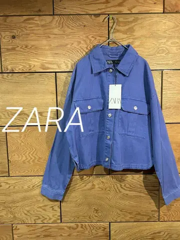 새상품 ZARA 컬러 데님 자켓 M