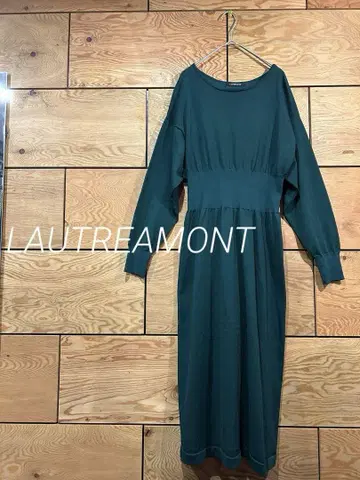 새상품급 LAUTREAMONT 백스핀들 니트 원피스