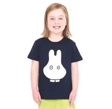 graniph 네이비 미피 T셔츠 S miffy 그라니프 네이비 컬러