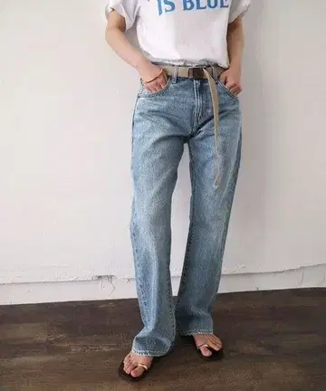 SLOBE IENA 별주 Levi's517 데님 팬츠 31.5