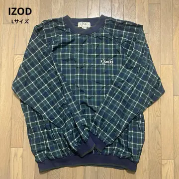IZOD 나일론 체크 자켓