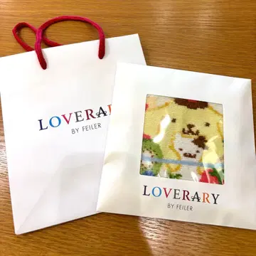 미사용 새상품 한정 상품 페이러 폼폼푸딩 손수건