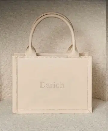 Darich 로고 숄더 가죽 미니 토트백