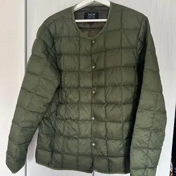 TAION 올리브 그린 다운 자켓 XL