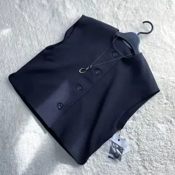 새상품 스콧 클럽 Aga 노카라 베스트 자켓 야마다야 블랙