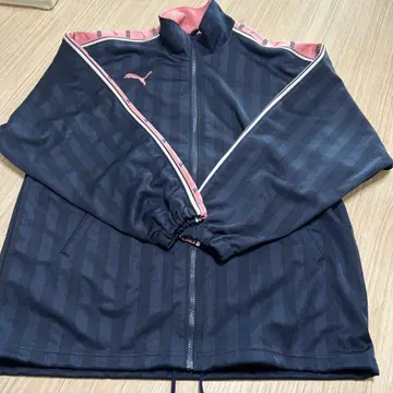 PUMA 네이비 핑크 저지 S-M