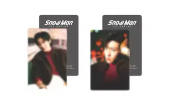 SnowMan 팝업 POPUP 타이베이 포토 카드 c 메구로 렌