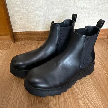 블랙 사이드 고어 부츠 남성용 27cm