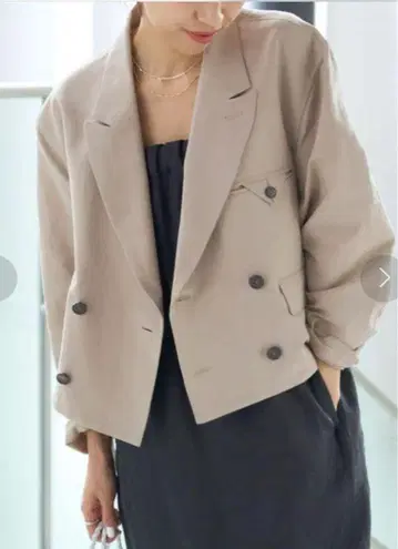 JANE SMITH/제인 스미스 별주 SHORT W 크롭 자켓