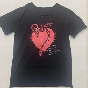HYDE anti 티셔츠 뱀 사과