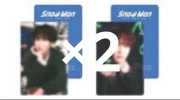 SnowMan POPUP 팝업 포토 카드 c 와타나베 쇼타 타이베이