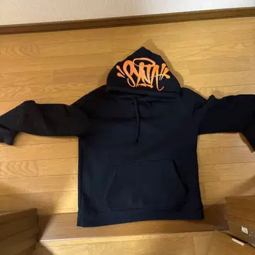 syna world OG 트랙 수트 블랙 오렌지