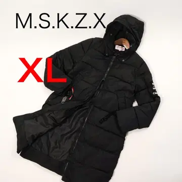 H3208-32 M.S.K.Z.X 후드 부착 롱 코트 (후드 퍼 결품)