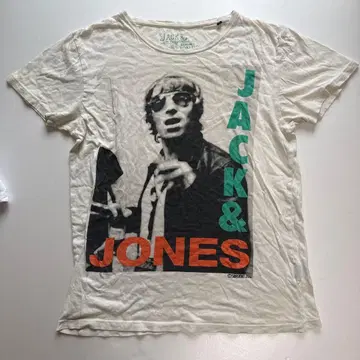 빈티지 리암 갤러거 JACK & JONES 그래픽 티셔츠