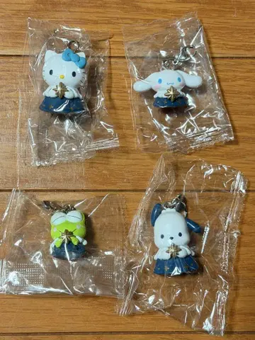 산리오 캐릭터즈 별색 천사 참 4종 세트