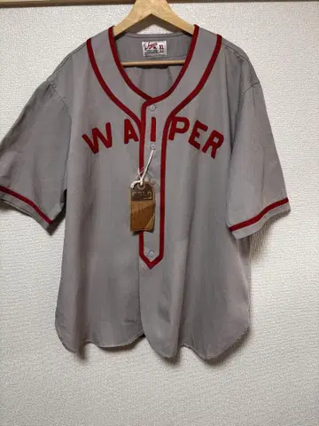 레어 WAIPER.inc 베이스볼 셔츠