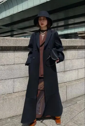 DOUBLE BREASTED MERMAID COAT