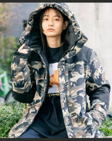 볼륨 넥 패딩 자켓 캠핑 트래블
