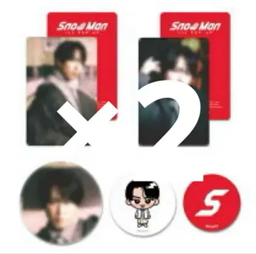 SnowMan POPUP 미야타테 료타 타이베이 포토 카드 c 캔뱃지