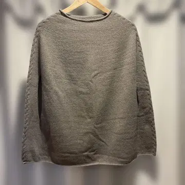 evam eva 판초 울 100%