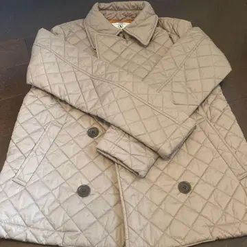 AIGLE 퀼팅 자켓 S 베이지