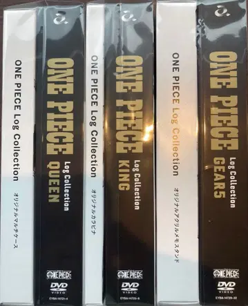 ONEPIECE DVD 로그 컬렉션 Queen King GEAR5 견본품
