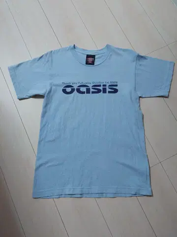 OASIS 오아시스 T셔츠 2002년 레어 후쿠오카 빈티지