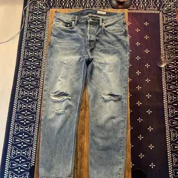 ALLSAINTS 데미지 데님 W30 밑단 수선 불필요