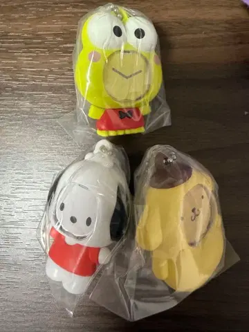 산리오 사진 프레임 마스코트 포차코 푸딩 개구리