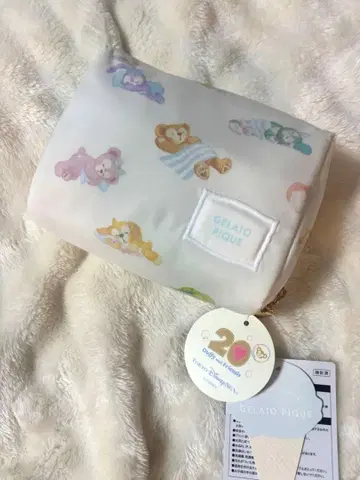 디즈니씨 한정판 닷피 젤라또피케 올 패턴 파우치