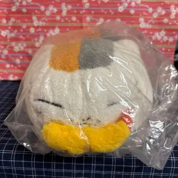 제일복권 냥코센세 봉제 인형 새우튀김