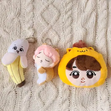 BTS 진 봉제 인형 패스 케이스 마스터님