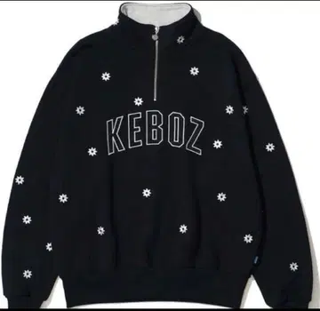 Keboz 하프 지퍼 트레이닝복 네이비