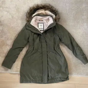 Abercrombie & Fitch 모즈 코트 S 사이즈 올리브 그린