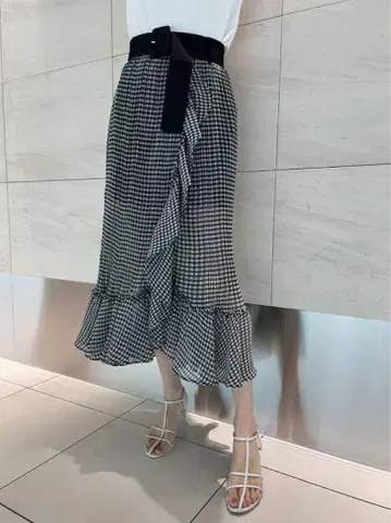 시어 플리츠 스카 숏 팬츠