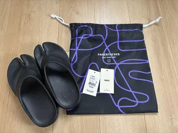 PAES 블랙 리커버리 샌들 수납 봉투 포함